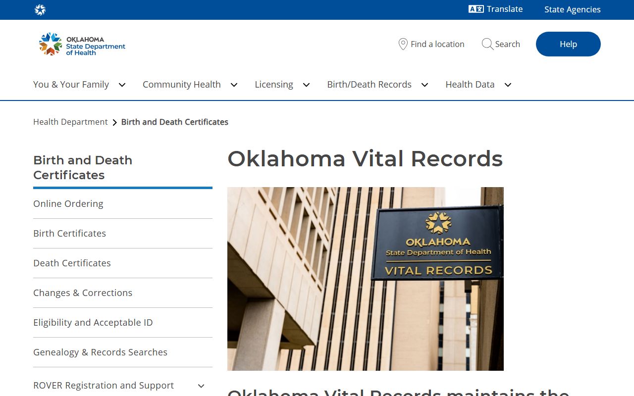 Choctaw County Court Clerk vital records reference for court records