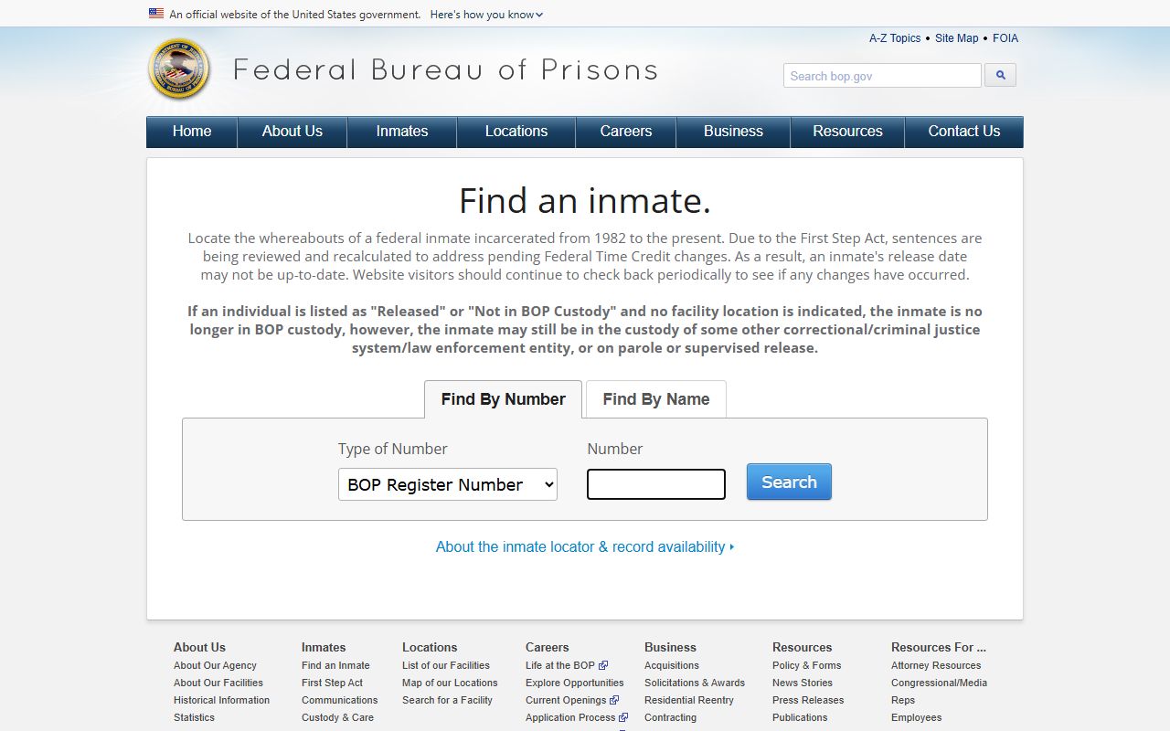 Choctaw County arrest records and Federal Bureau of Prisons inmate locator
